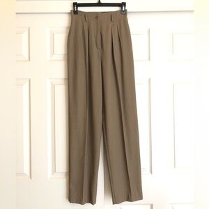 MaxMara Classic High Waist Pleated Trousers